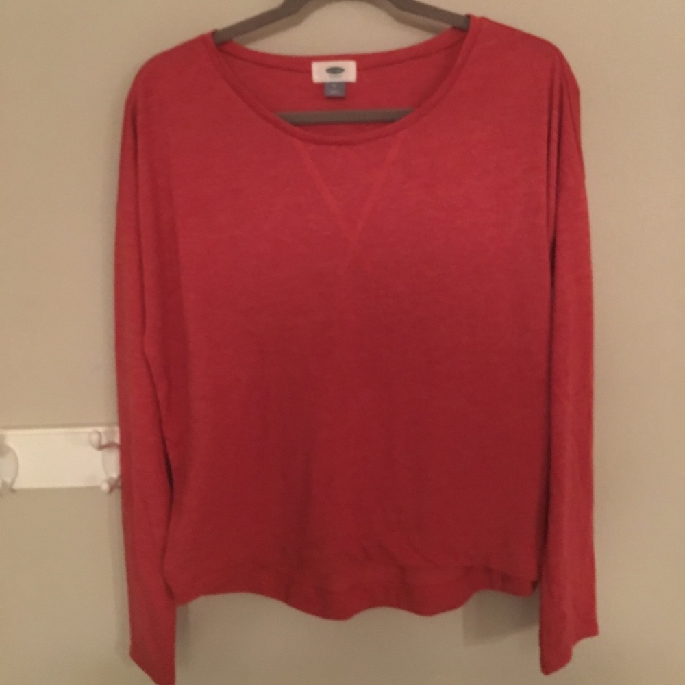 Peach Long Sleeve Top